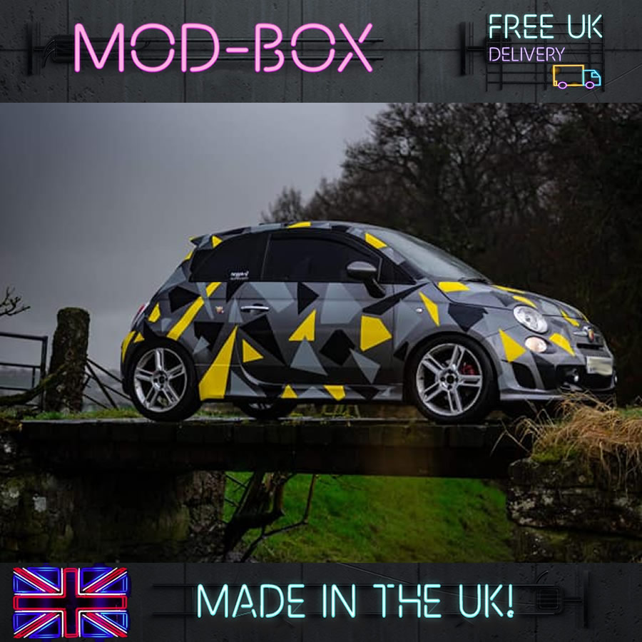 Custom car vinyl decal by MODBOX Kendal